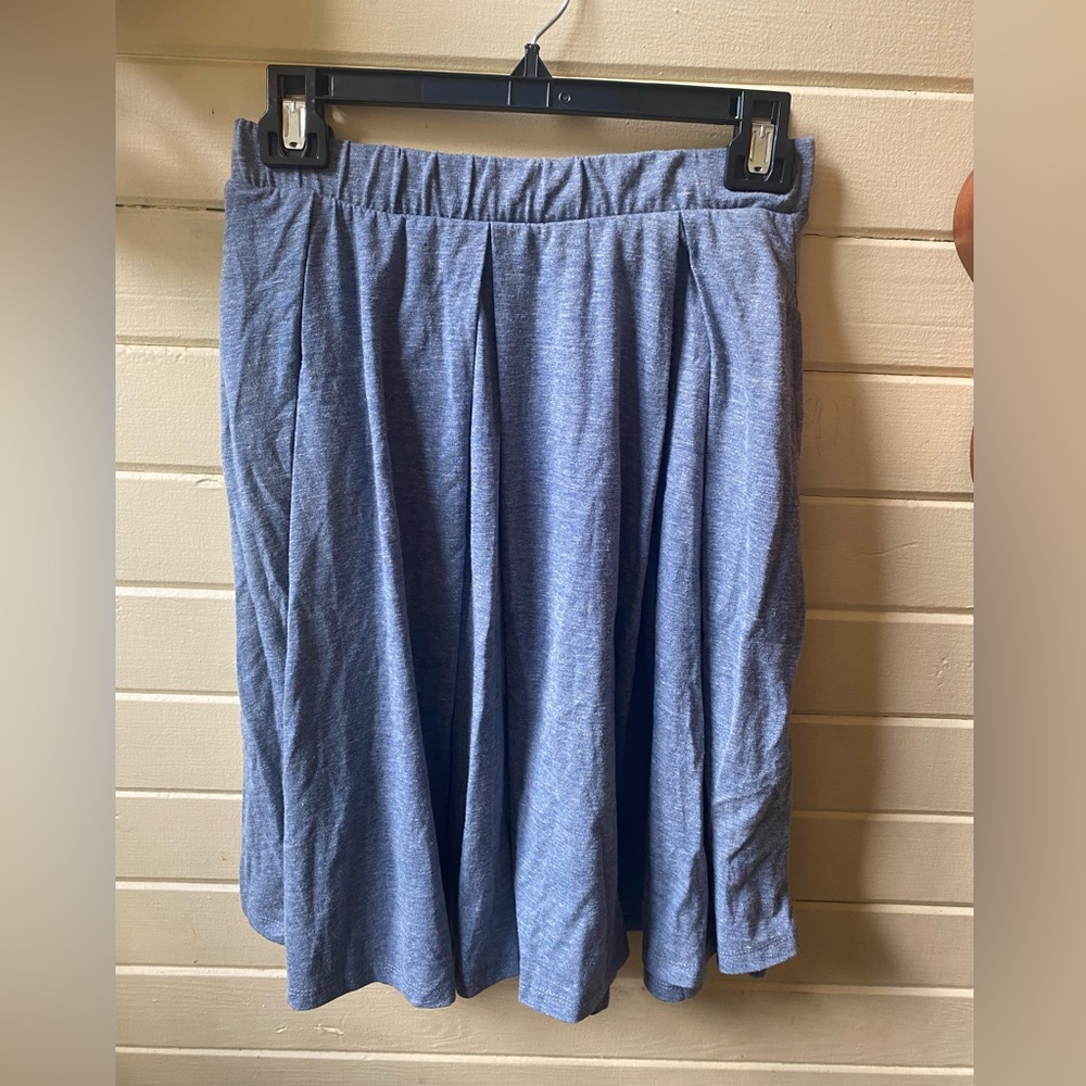Gray circle skirt!